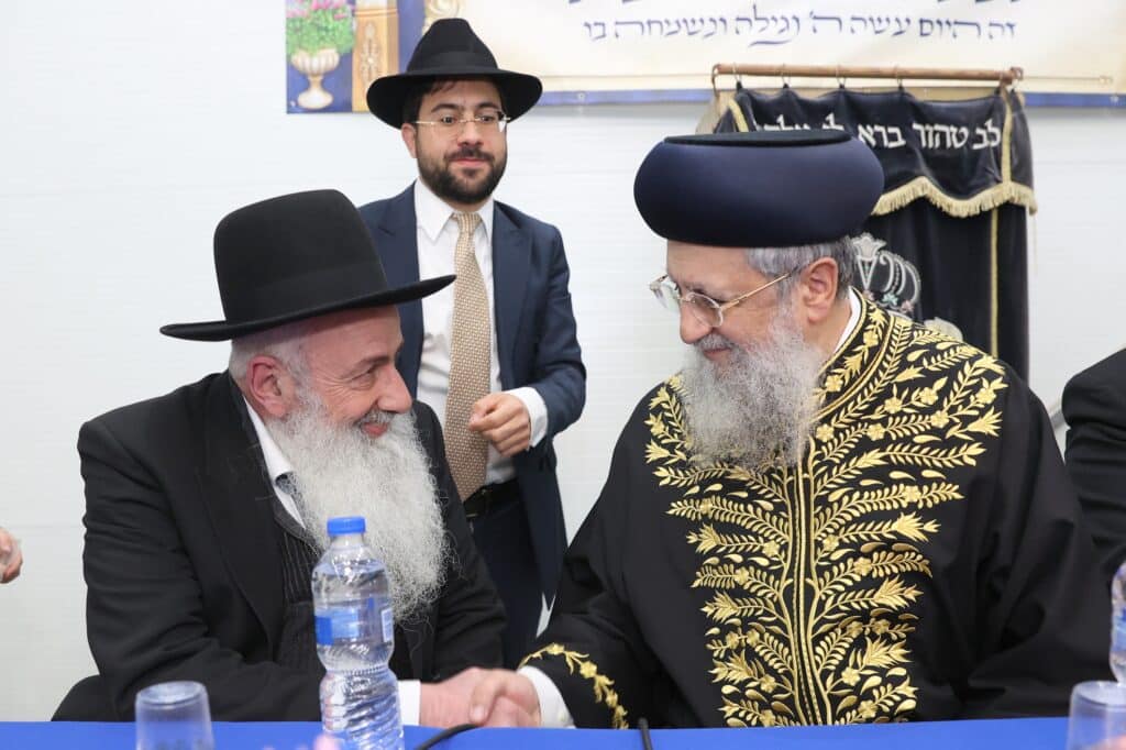 הראש"ל: "כל הסכם עם ערבים זה לא הסכם - זה ויתור שלנו"