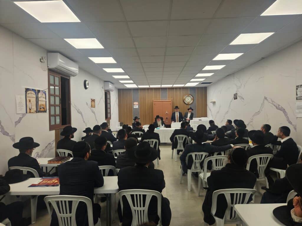 מעמד היסטורי: הוקמה קהילת אברכים חדשה בצפון בני ברק