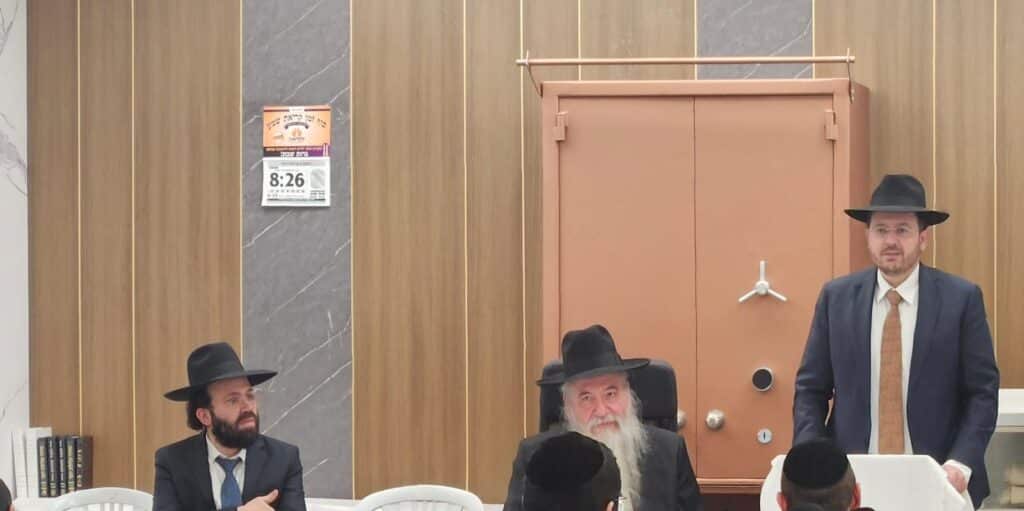 מעמד היסטורי: הוקמה קהילת אברכים חדשה בצפון בני ברק