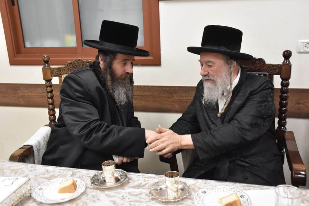 לקראת נישואי בנו: האדמו"רים מפיטסבורג ואשלג נועדו