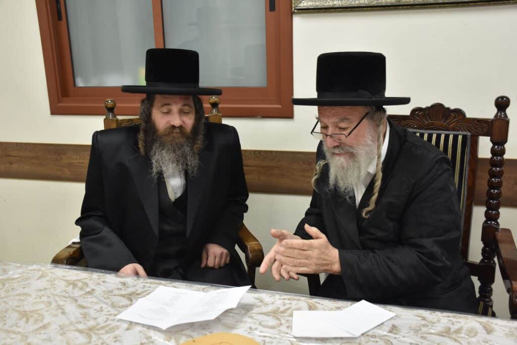 לקראת נישואי בנו: האדמו"רים מפיטסבורג ואשלג נועדו