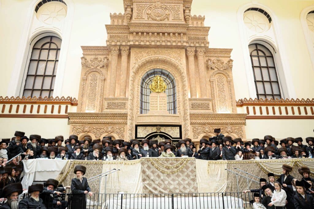 מהחופה ועד למצווה טאנץ: שמחת נישואי נכדת האדמו"ר מויז'ניץ