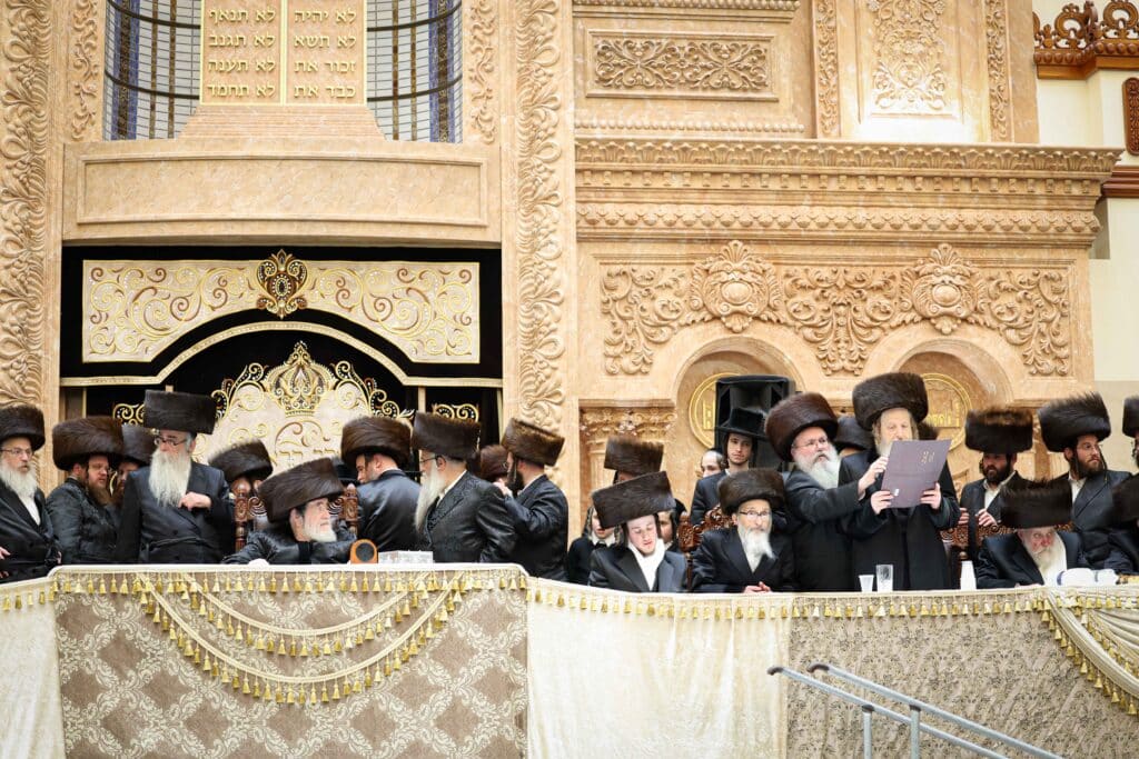 מהחופה ועד למצווה טאנץ: שמחת נישואי נכדת האדמו"ר מויז'ניץ