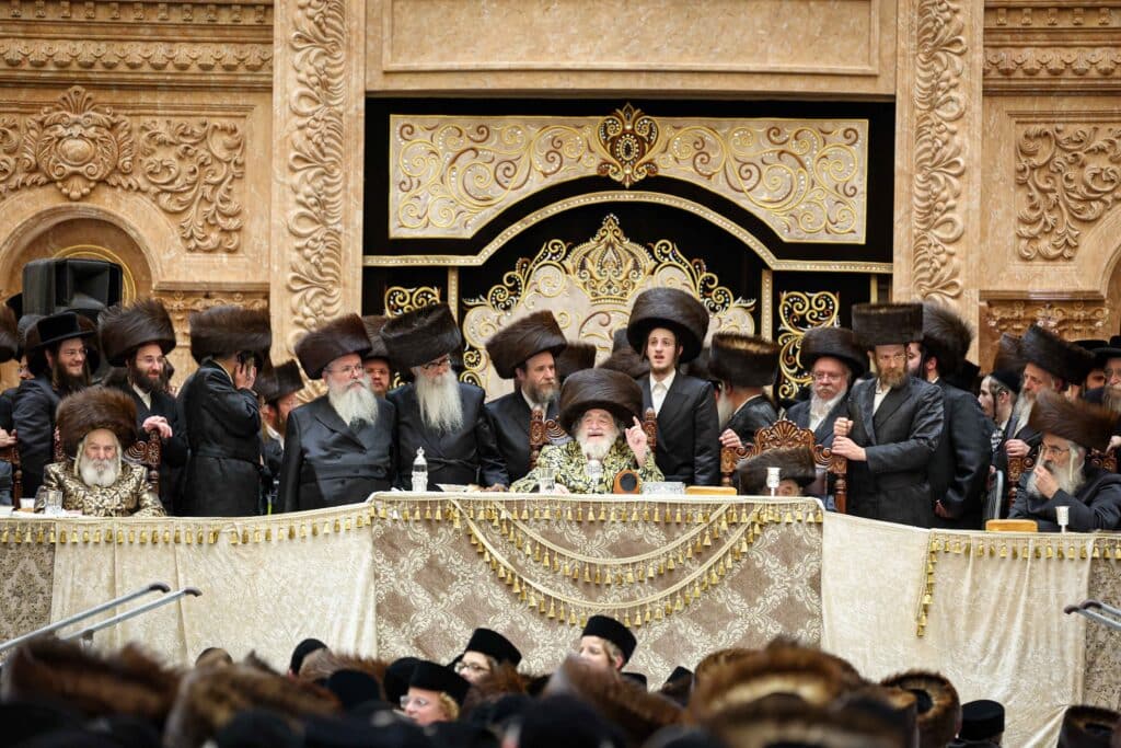 מהחופה ועד למצווה טאנץ: שמחת נישואי נכדת האדמו"ר מויז'ניץ