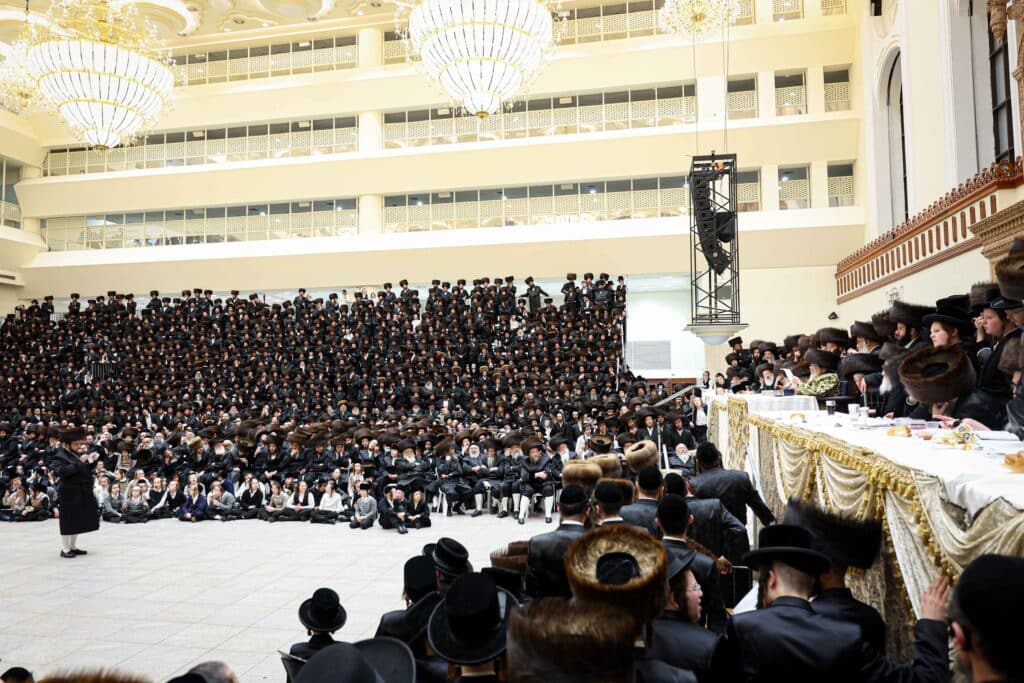 מהחופה ועד למצווה טאנץ: שמחת נישואי נכדת האדמו"ר מויז'ניץ