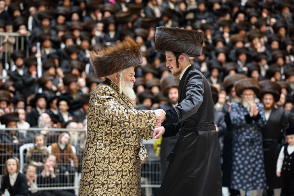 מהחופה ועד למצווה טאנץ: שמחת נישואי נכדת האדמו"ר מויז'ניץ
