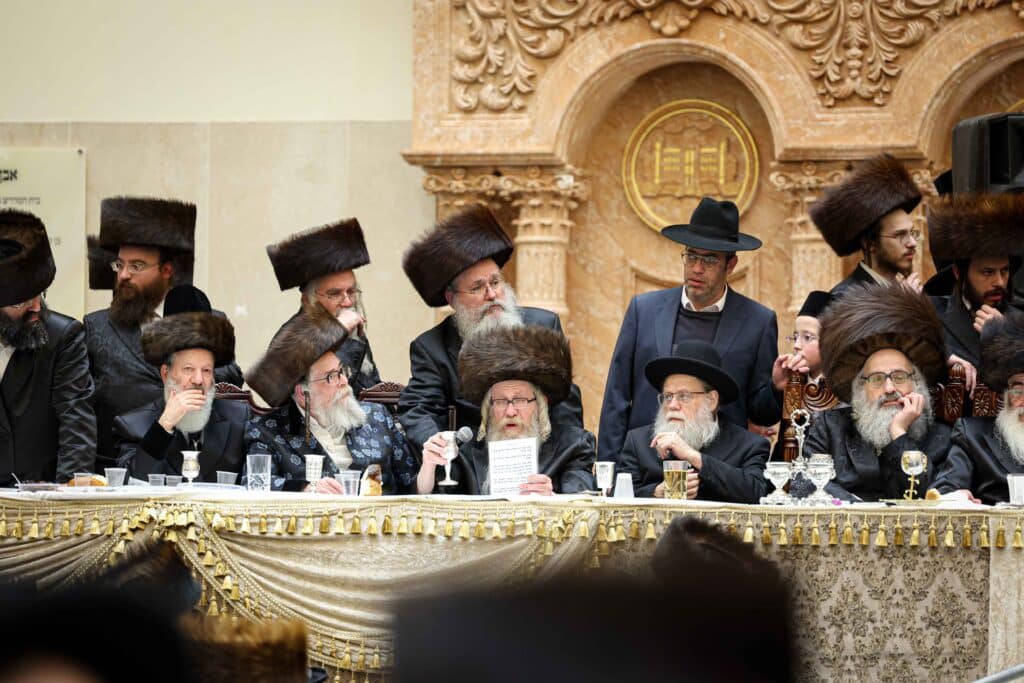 מהחופה ועד למצווה טאנץ: שמחת נישואי נכדת האדמו"ר מויז'ניץ