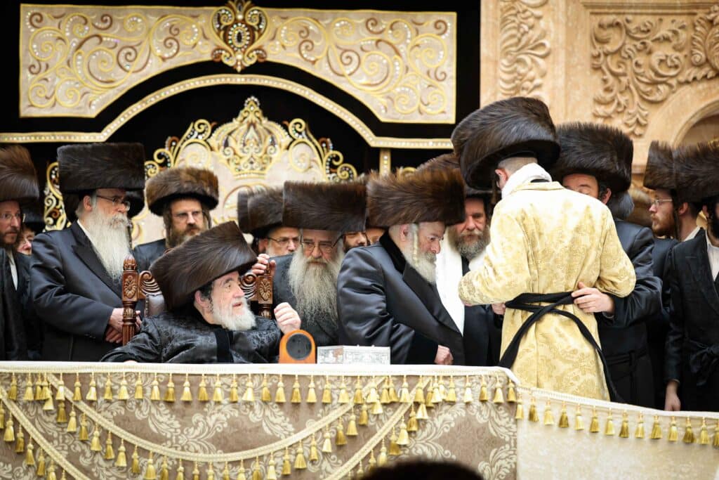 מהחופה ועד למצווה טאנץ: שמחת נישואי נכדת האדמו"ר מויז'ניץ