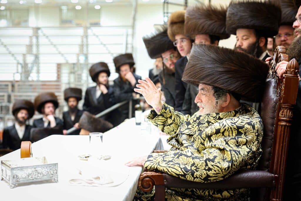 מהחופה ועד למצווה טאנץ: שמחת נישואי נכדת האדמו"ר מויז'ניץ