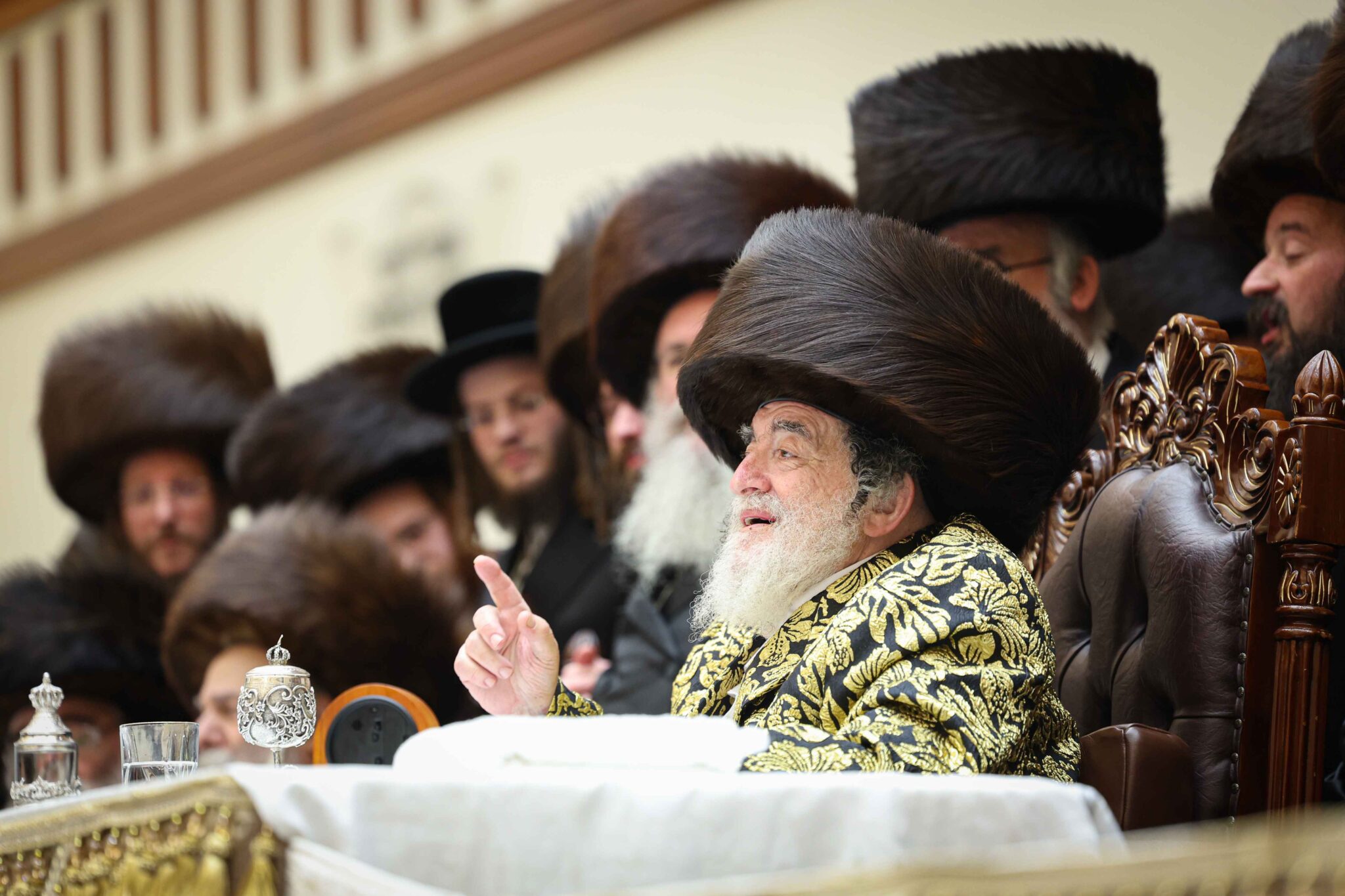 מהחופה ועד למצווה טאנץ: שמחת נישואי נכדת האדמו"ר מויז'ניץ