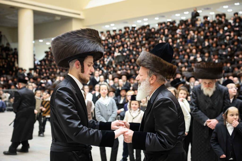 מהחופה ועד למצווה טאנץ: שמחת נישואי נכדת האדמו"ר מויז'ניץ