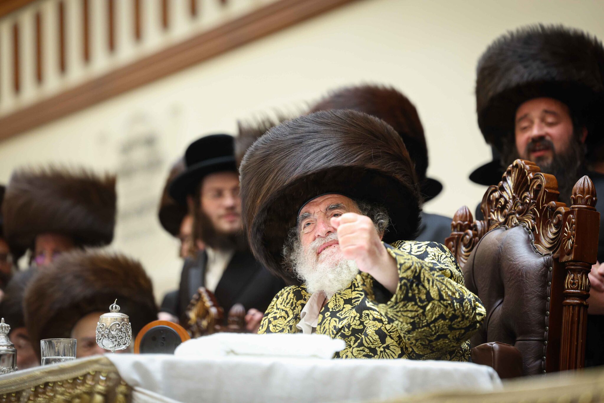 מהחופה ועד למצווה טאנץ: שמחת נישואי נכדת האדמו"ר מויז'ניץ