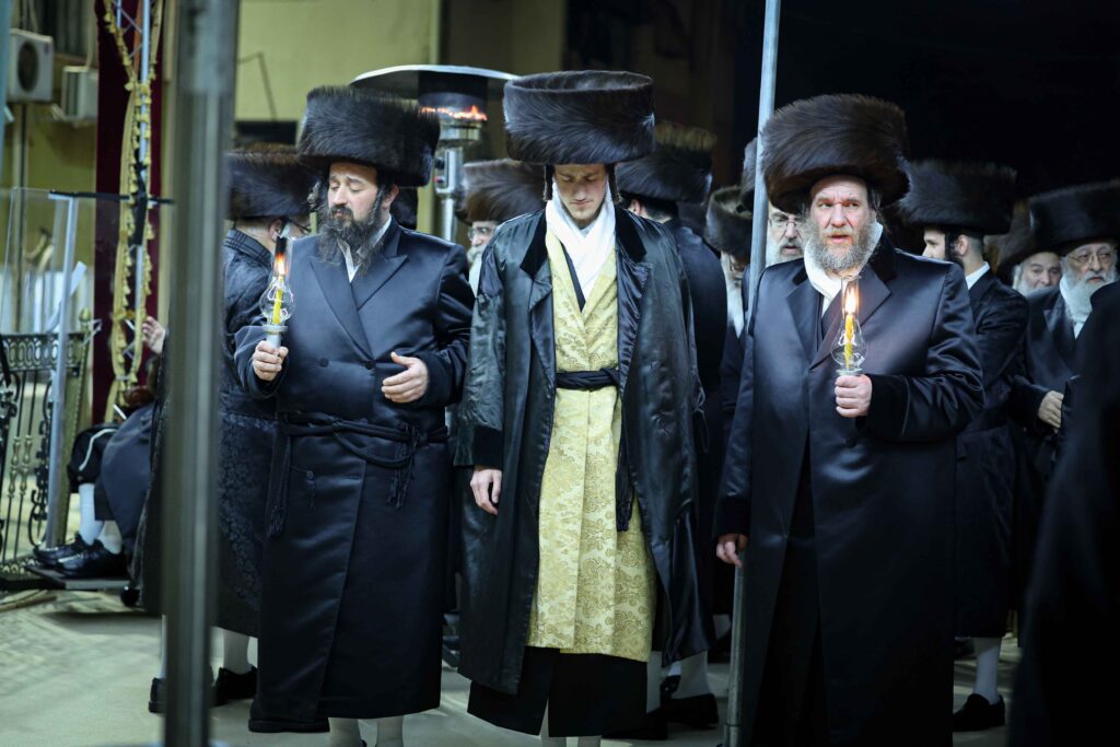 מהחופה ועד למצווה טאנץ: שמחת נישואי נכדת האדמו"ר מויז'ניץ