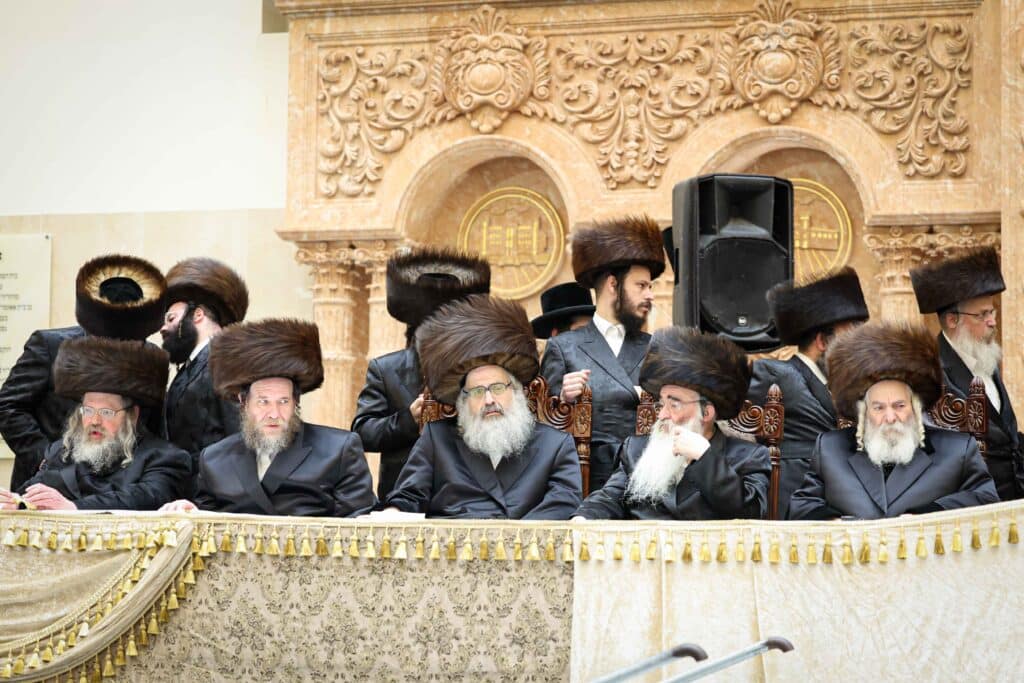 מהחופה ועד למצווה טאנץ: שמחת נישואי נכדת האדמו"ר מויז'ניץ