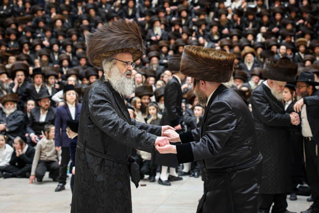 מהחופה ועד למצווה טאנץ: שמחת נישואי נכדת האדמו"ר מויז'ניץ