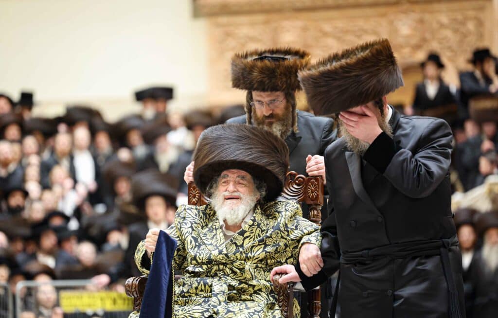 מהחופה ועד למצווה טאנץ: שמחת נישואי נכדת האדמו"ר מויז'ניץ