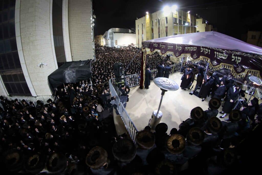 מהחופה ועד למצווה טאנץ: שמחת נישואי נכדת האדמו"ר מויז'ניץ