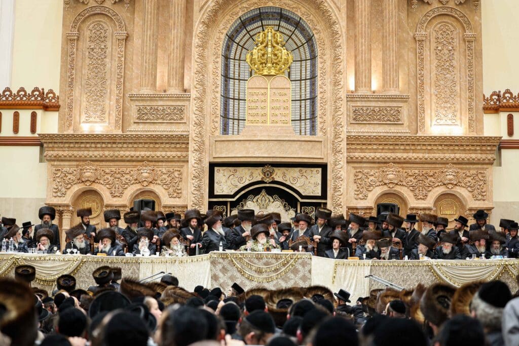 מהחופה ועד למצווה טאנץ: שמחת נישואי נכדת האדמו"ר מויז'ניץ