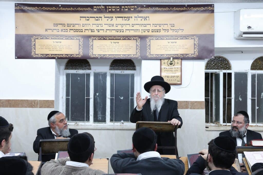 הגר"ש זעפרני בישיבת משכן חיים: "אתם המגוייסים האמיתיים"