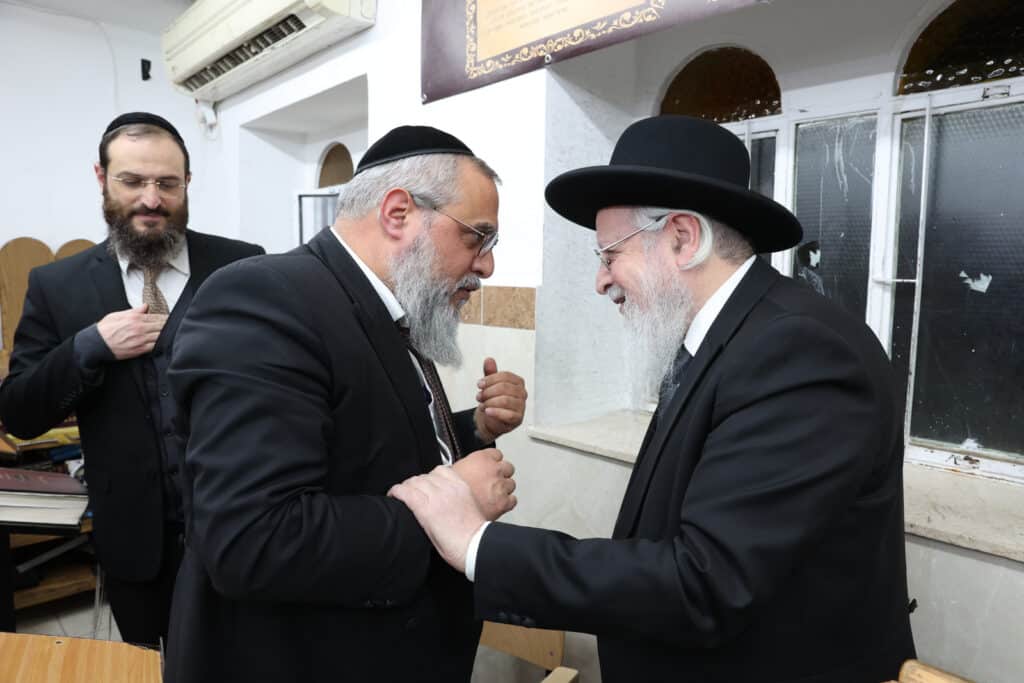 הגר"ש זעפרני בישיבת משכן חיים: "אתם המגוייסים האמיתיים"