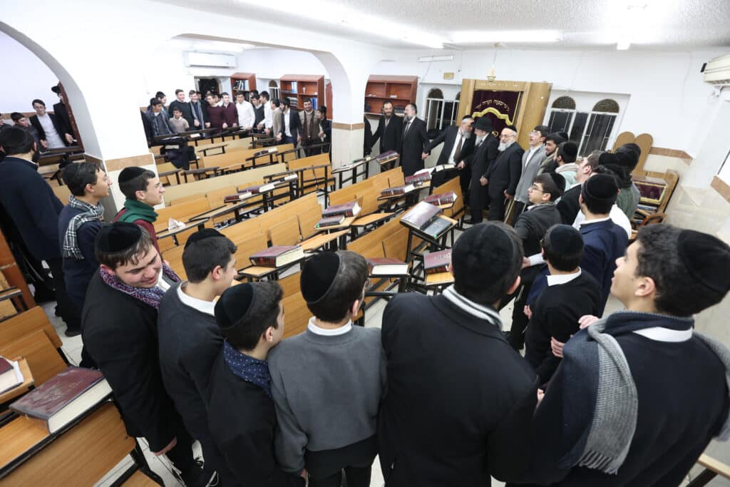 הגר"ש זעפרני בישיבת משכן חיים: "אתם המגוייסים האמיתיים"