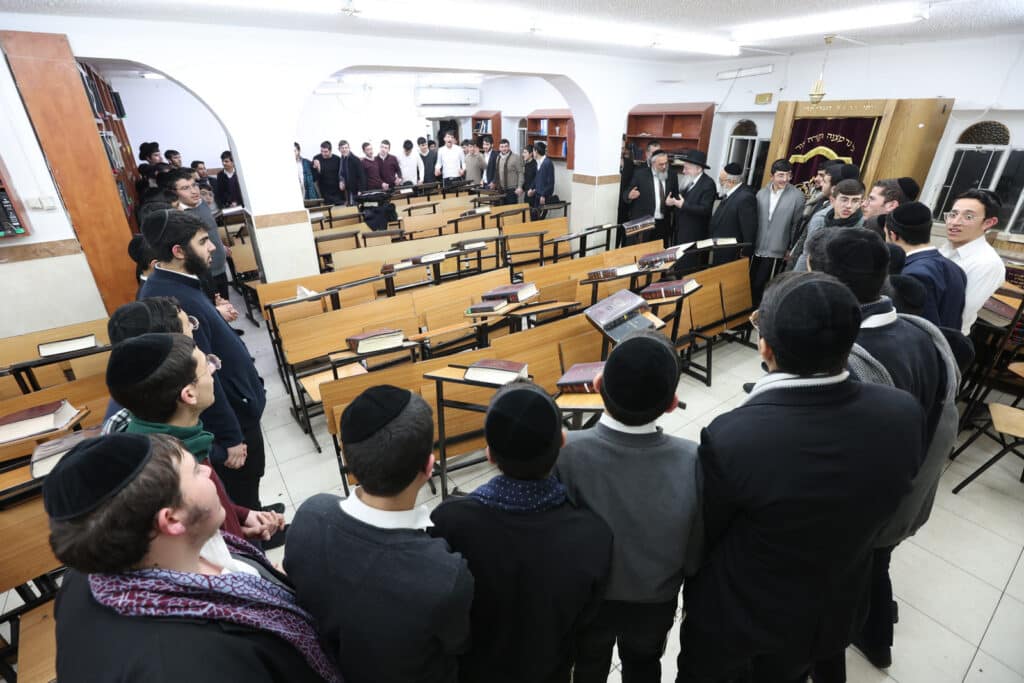 הגר"ש זעפרני בישיבת משכן חיים: "אתם המגוייסים האמיתיים"