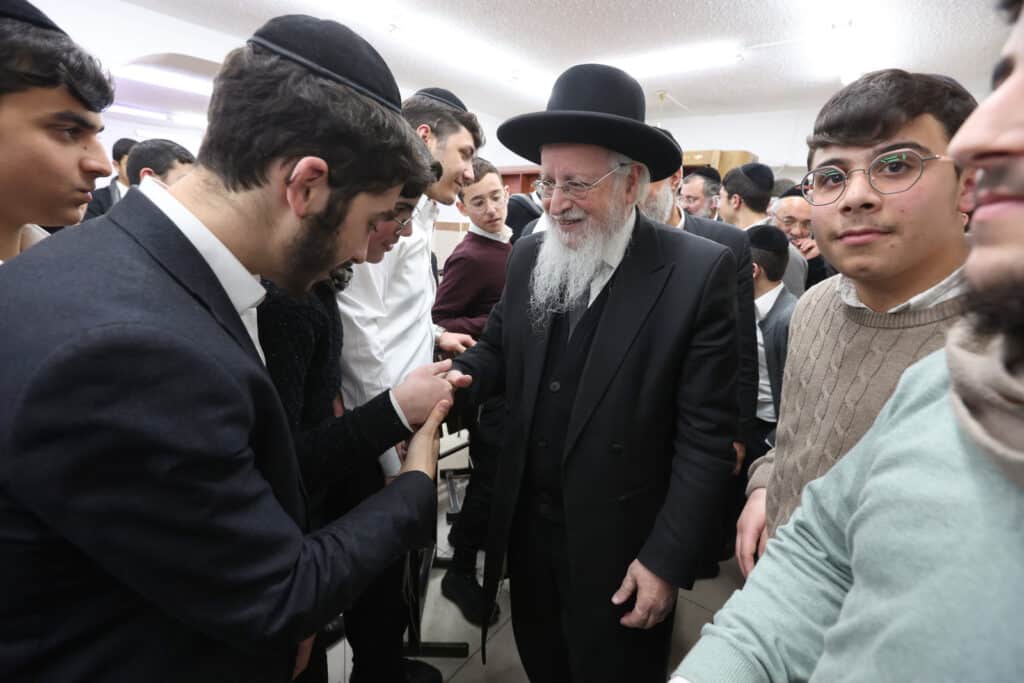 הגר"ש זעפרני בישיבת משכן חיים: "אתם המגוייסים האמיתיים"