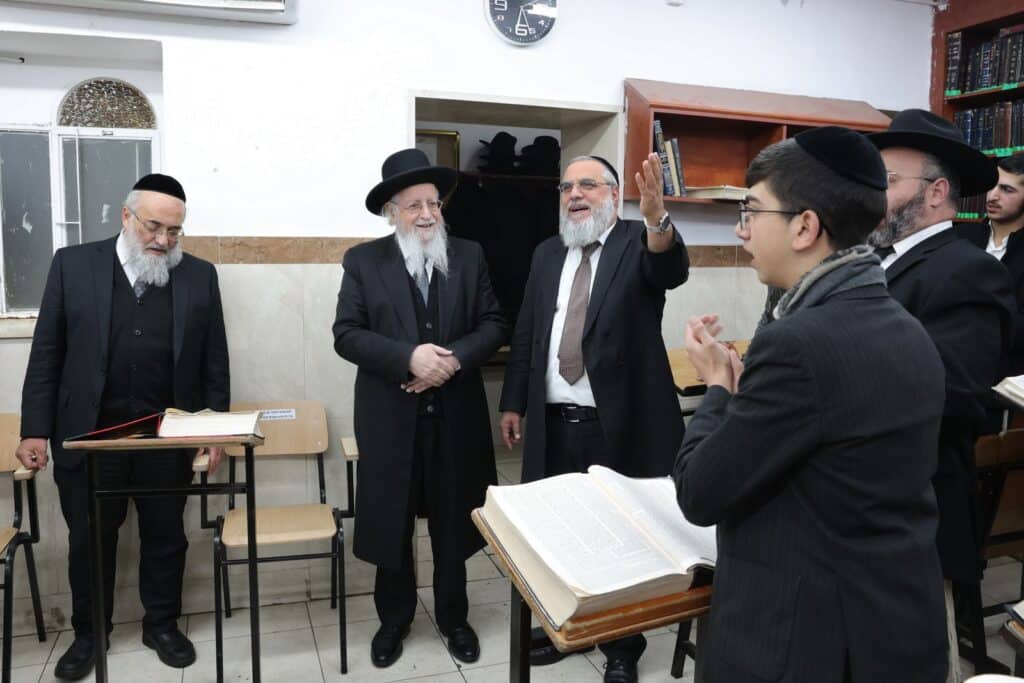 הגר"ש זעפרני בישיבת משכן חיים: "אתם המגוייסים האמיתיים"