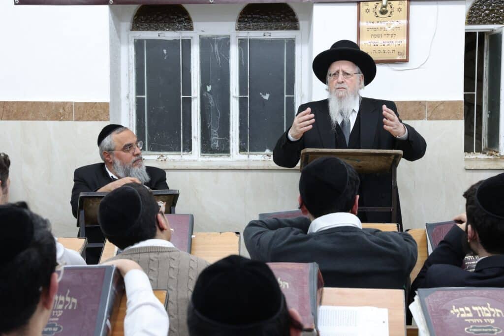 הגר"ש זעפרני בישיבת משכן חיים: "אתם המגוייסים האמיתיים"