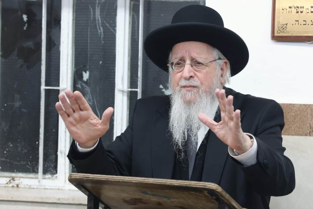 הגר"ש זעפרני בישיבת משכן חיים: "אתם המגוייסים האמיתיים"