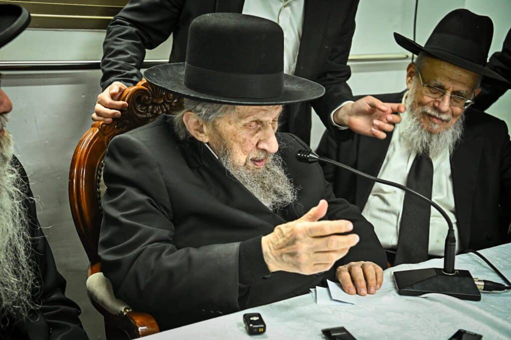 מרן הגר"ד לנדו מחריף את המאבק: "לא יהיה שום ויתור"