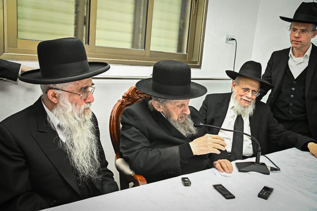 מרן הגר"ד לנדו מחריף את המאבק: "לא יהיה שום ויתור"