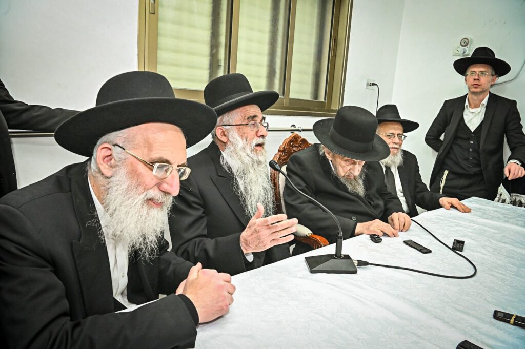 מרן הגר"ד לנדו מחריף את המאבק: "לא יהיה שום ויתור"