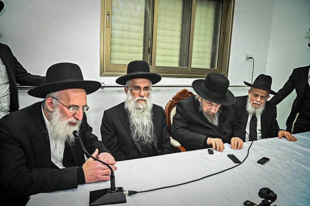 מרן הגר"ד לנדו מחריף את המאבק: "לא יהיה שום ויתור"