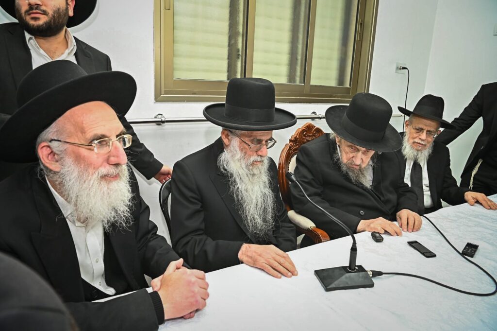 מרן הגר"ד לנדו מחריף את המאבק: "לא יהיה שום ויתור"