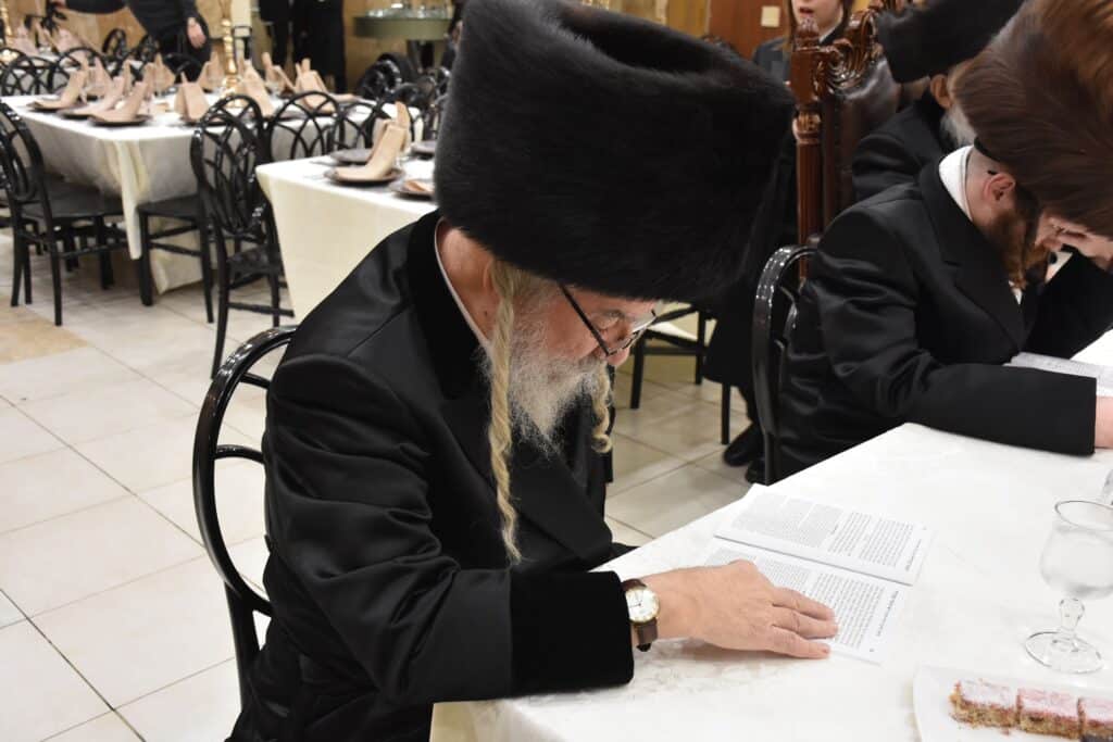 במעמד אדמו"רים ורבנים: האדמו"ר מאשלג השיא את נכדו