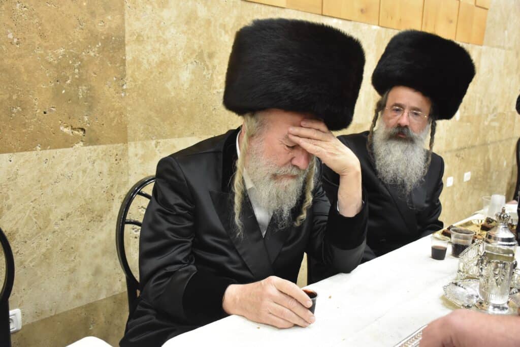 במעמד אדמו"רים ורבנים: האדמו"ר מאשלג השיא את נכדו