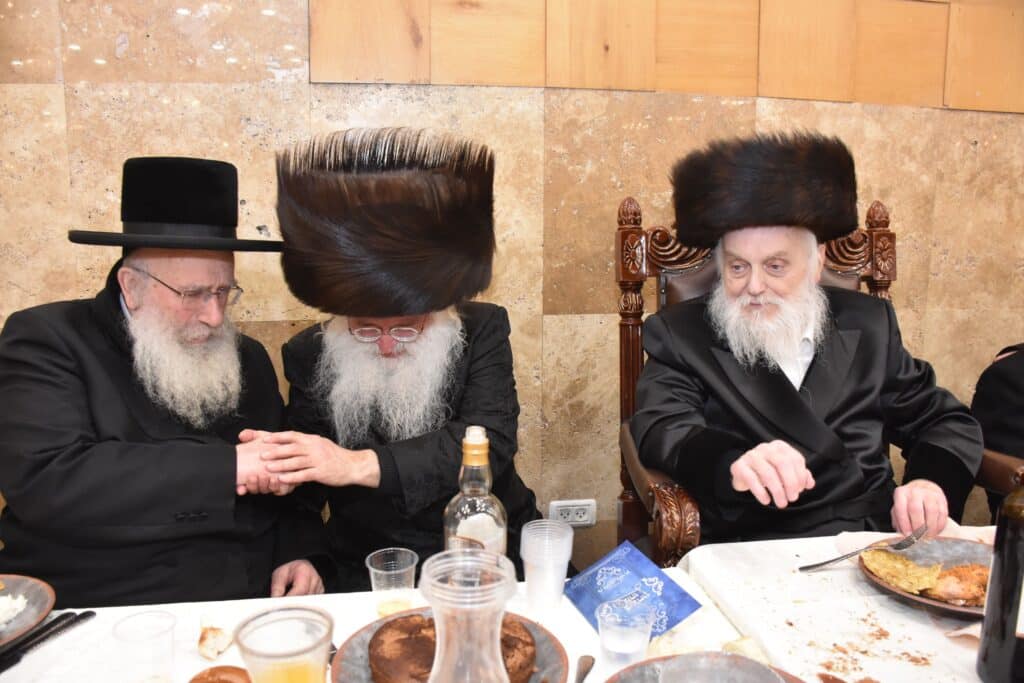 במעמד אדמו"רים ורבנים: האדמו"ר מאשלג השיא את נכדו