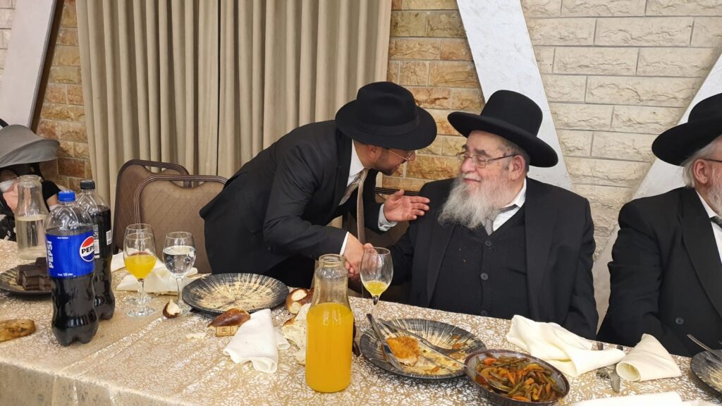 חתונת גדולי ישראל: נכד חבר המועצת עם נכדת הגאב"ד
