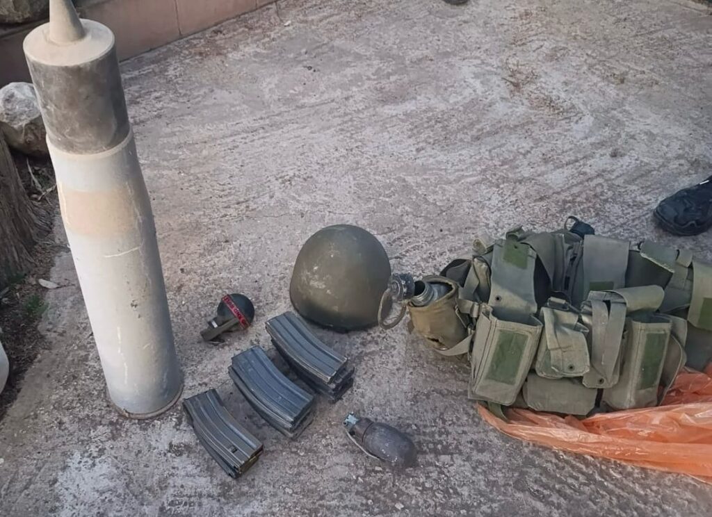 אחרי שגנב טנק: זה האמל"ח שאותר בבית פעיל המחאה המוכר