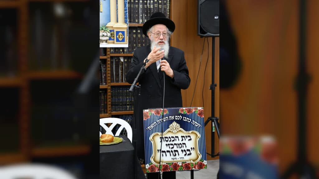 גלריה: בני התורה בשכונת הדר בחיפה החלו בכתיבת ספר תורה