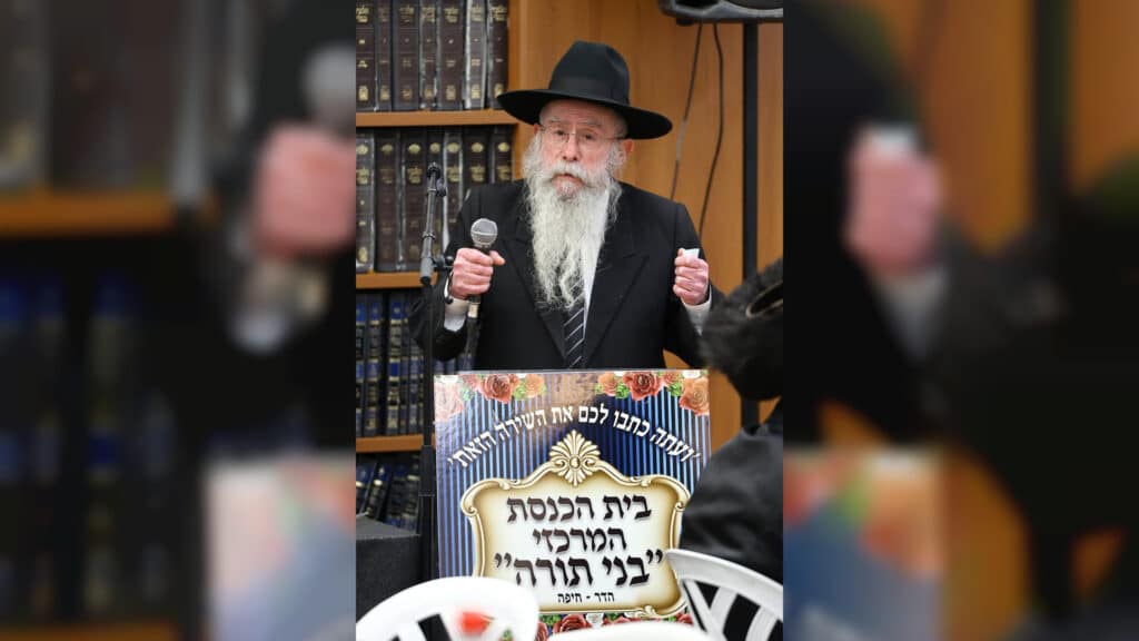 גלריה: בני התורה בשכונת הדר בחיפה החלו בכתיבת ספר תורה