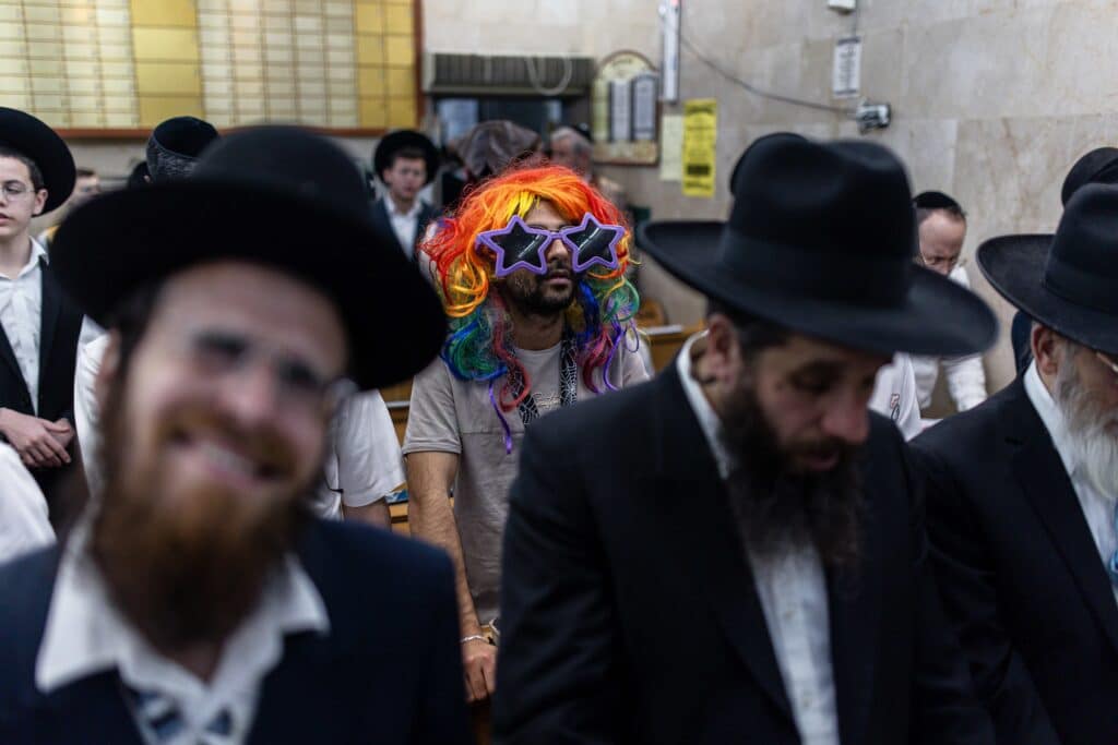 בעין המצלמה: הצלמים תיעדו את חג הפורים בבני ברק