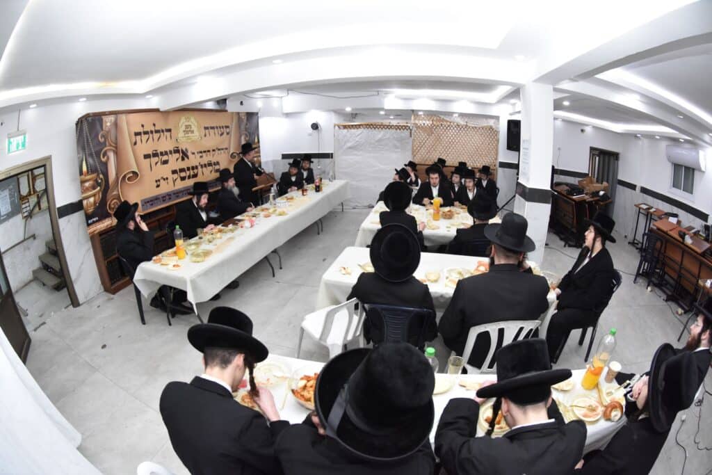 בישיבת 'נועם אלימלך' ערכו הילולא לרבי אלימלך מליז'נסק
