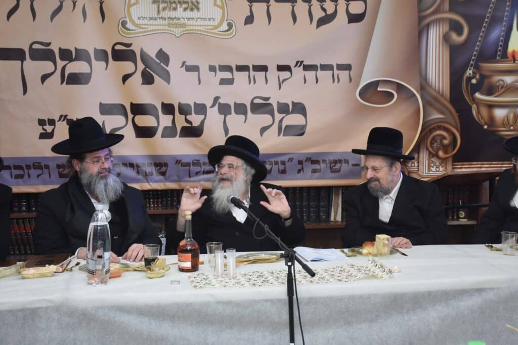 בישיבת 'נועם אלימלך' ערכו הילולא לרבי אלימלך מליז'נסק