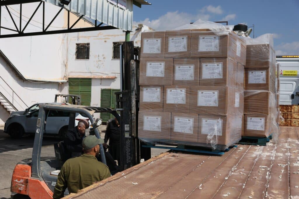 סיוע הומניטרי לדרוזים בסוריה: 10,000 חבילות מזון הועברו