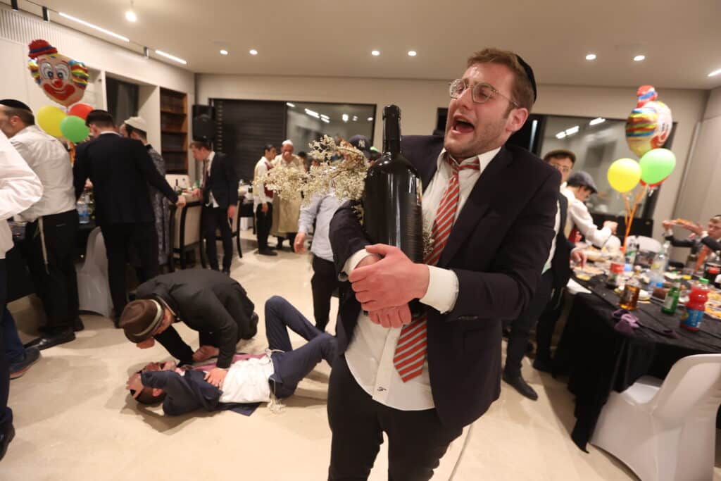 הראיס של בית שמש חגג פורים: כולם באו לשמוח