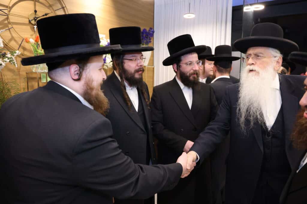 עורכי הדין אהרן פינק ואברהם זינגר חנכו את המשרדים החדשים בירושלים