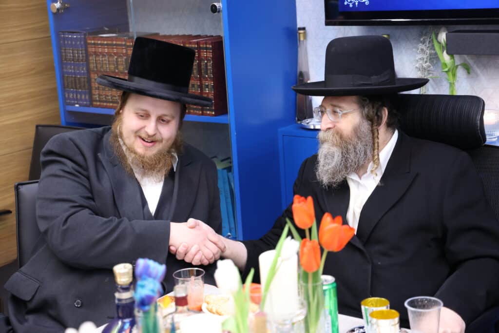 עורכי הדין אהרן פינק ואברהם זינגר חנכו את המשרדים החדשים בירושלים