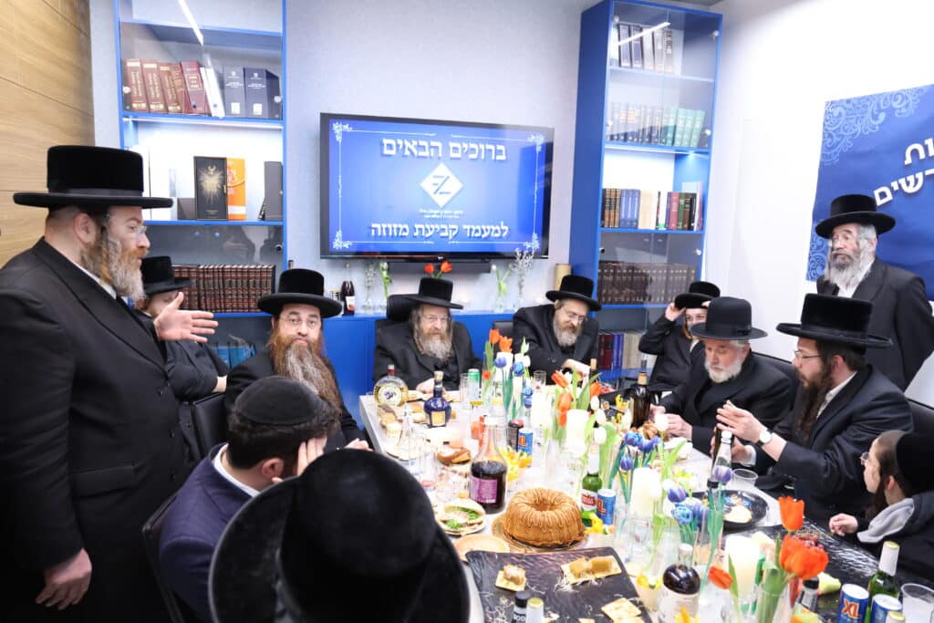 עורכי הדין אהרן פינק ואברהם זינגר חנכו את המשרדים החדשים בירושלים